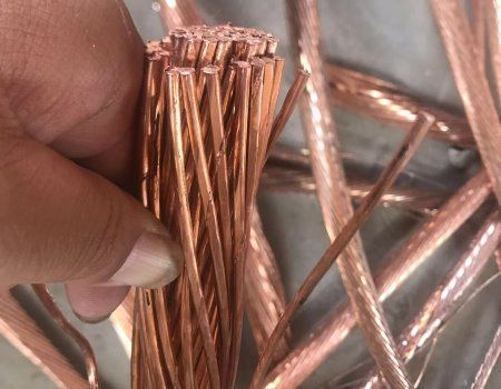 Copper wire scraps